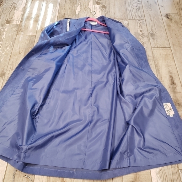 Count Romi Purple Trench Coat - Picture 4 of 11